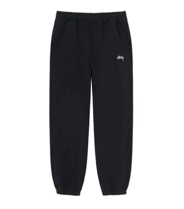 Stussy Black Pant Stock Logo