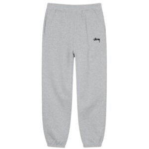 Stussy Grey Pant Stock Logo