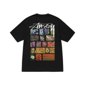 Stussy Grid Floral T-Shirt