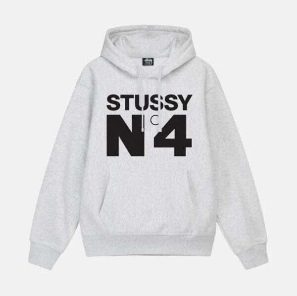 Stussy N4 Edition Grey Hoodie