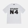 Stussy N4 White Tshirt