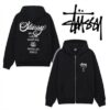 Stussy World Hoodie Tour Zip