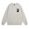 Stussy X Nike 8 Ball Grey Crew