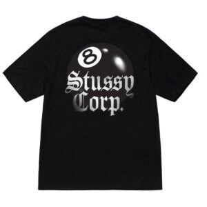 Stussy X Nike Black 8 Ball Tshirt Billiards