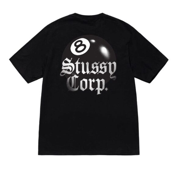 Stussy X Nike Black 8 Ball Tshirt Billiards