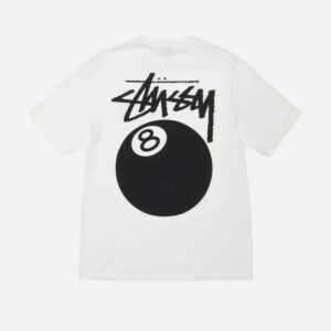 Stussy X Nike White Tshirt 8 ball