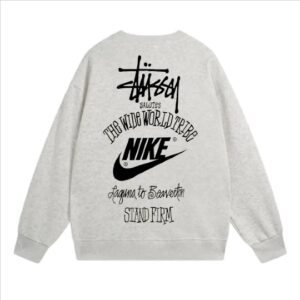 Stussy x Nike The Wide World Tribe Grey Crew