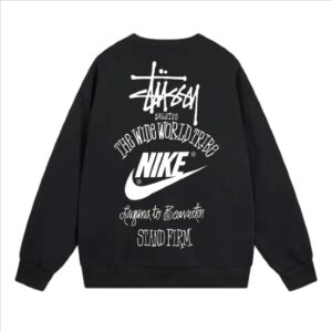 The Wide World Stussy x Nike Crew Tribe Black